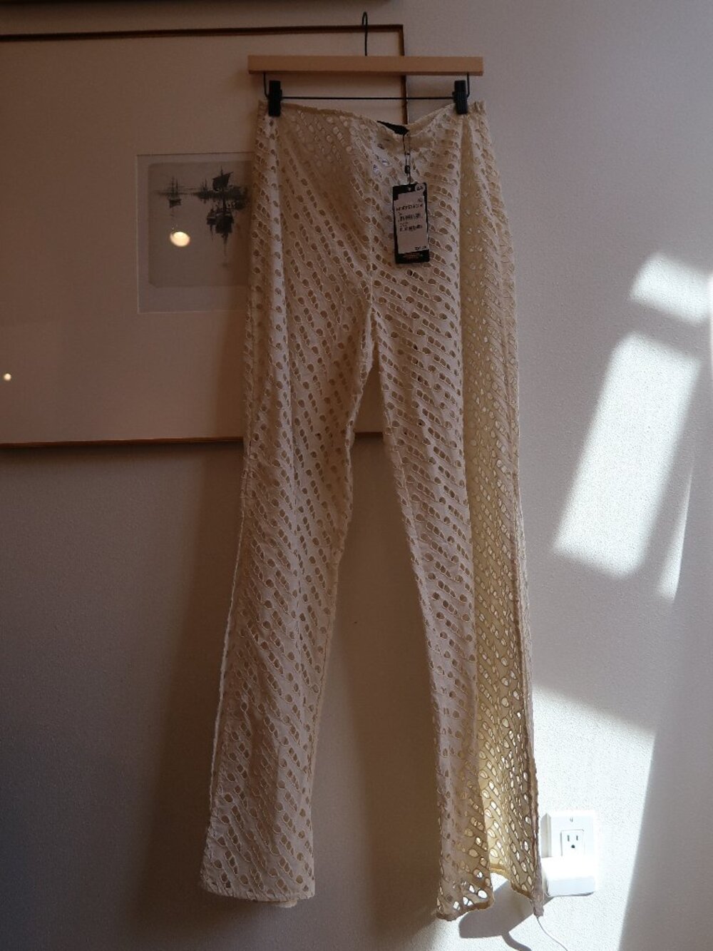ViX Paula Hermanny Eyelet Venice Pants